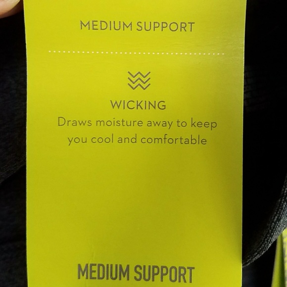 Tek Gear Key Hole Med-Impact Sports Bra Size LG - Picture 4 of 7